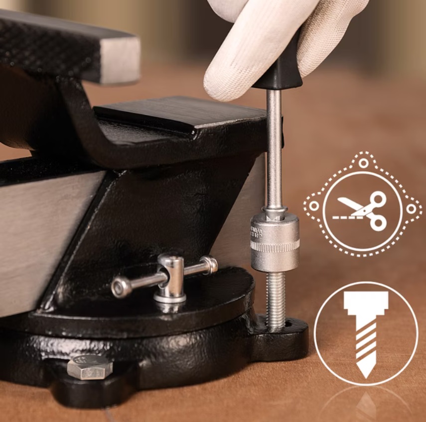 Hoogwaardige\u0020Bankschroef\u0020Zwart\u0020Staal\u0020125mm Hoogwaardige\u0020Bankschroef\u0020Zwart\u0020Staal\u0020125mm