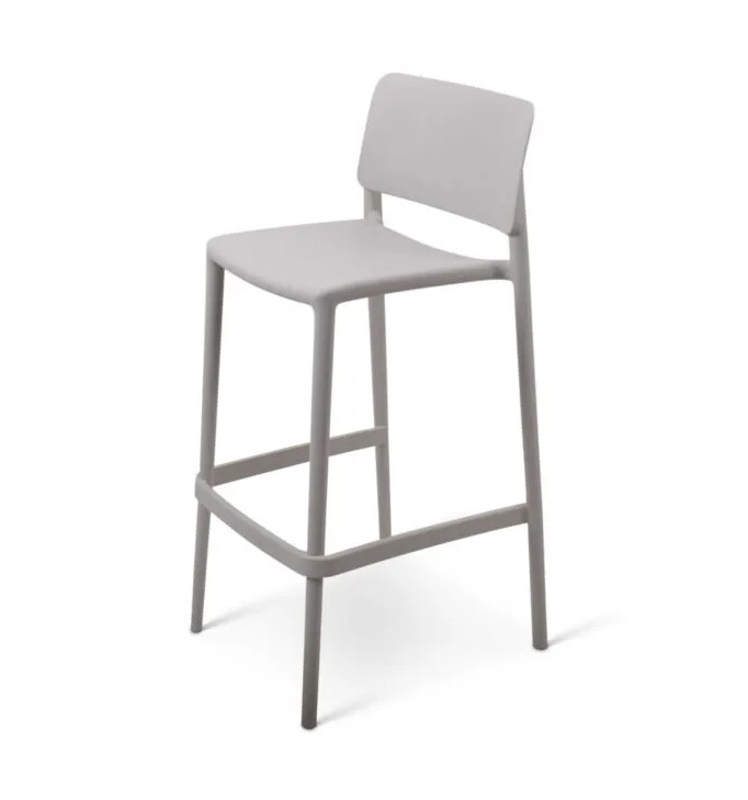 Stapelbare\u0020barkruk\u0020Nevada\u0020voor\u0020gebruik\u0020binnen\u0020of\u0020buiten\u0020kleur\u0020Lichtgrijs