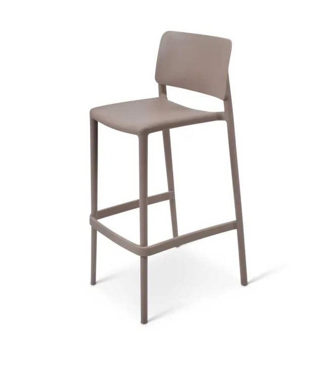 Stapelbare\u0020barkruk\u0020Nevada\u0020voor\u0020gebruik\u0020binnen\u0020of\u0020buiten\u0020kleur\u0020Taupe