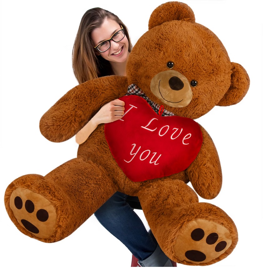 Zachte\u0020Teddybeer\u0020100cm\u0020XL\u0020Bruin\u0020incl.\u0020Hartkussen Zachte\u0020Teddybeer\u0020100cm\u0020XL\u0020Bruin\u0020incl.\u0020Hartkussen