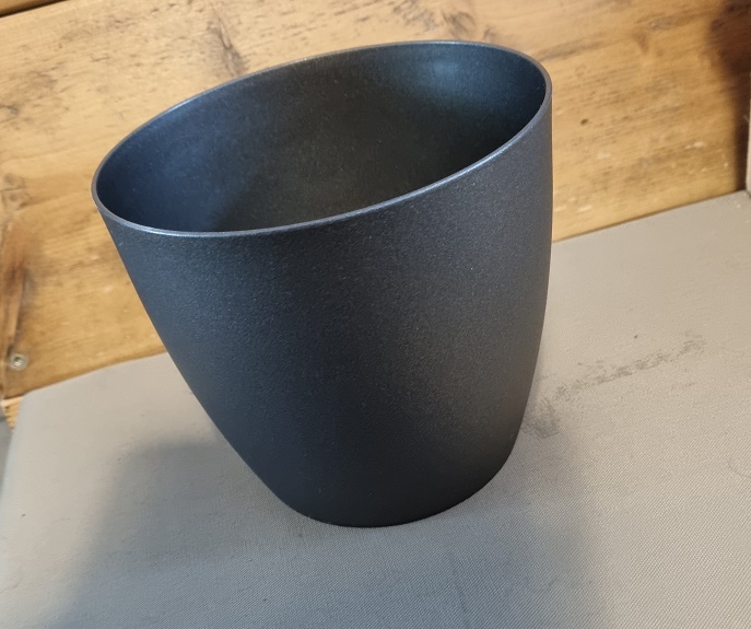 Bloempot\u0020BERLIJN\u0020rond\u002030\u0020cm\u0020Donkergrijs