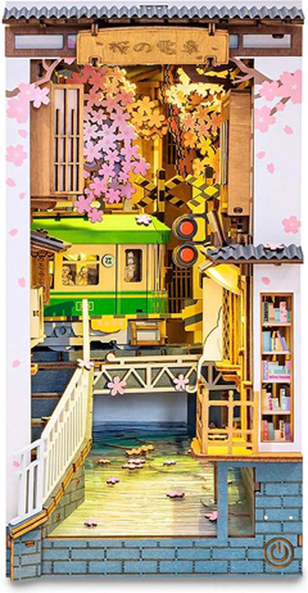 Robotime\u0020Boekensteun\u0020Sakura\u0020Densya\u0020DIY\u0020Modelbouw\u0020Knutselen Robotime\u0020Boekensteun\u0020Sakura\u0020Densya\u0020DIY\u0020Modelbouw\u0020Knutselen