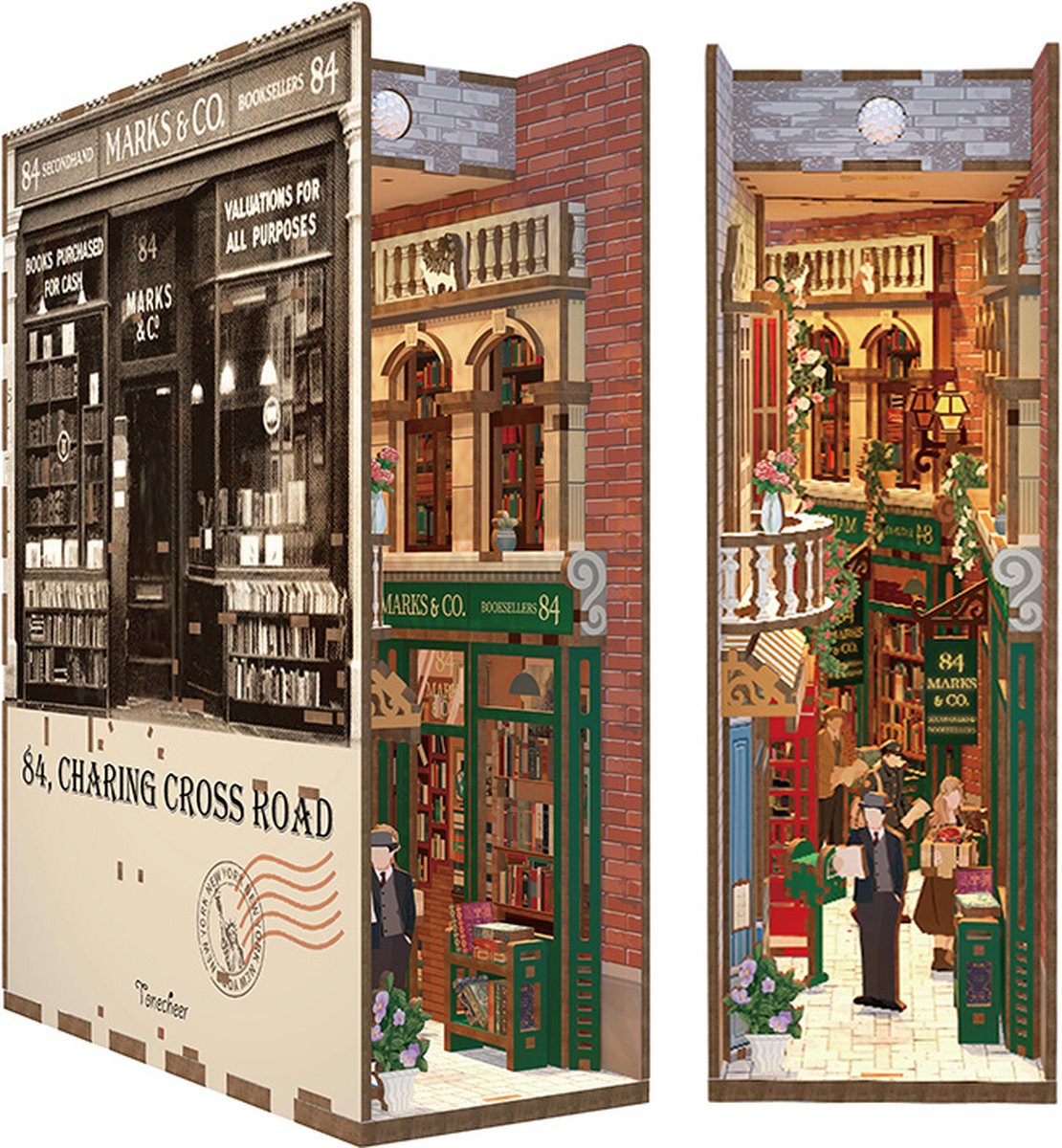 Tone\u002Dcheer\u0020BookNook\u002084\u0020Charing\u0020Cross\u0020Road\u0020DIY\u0020Modelbouw\u0020Knutselen