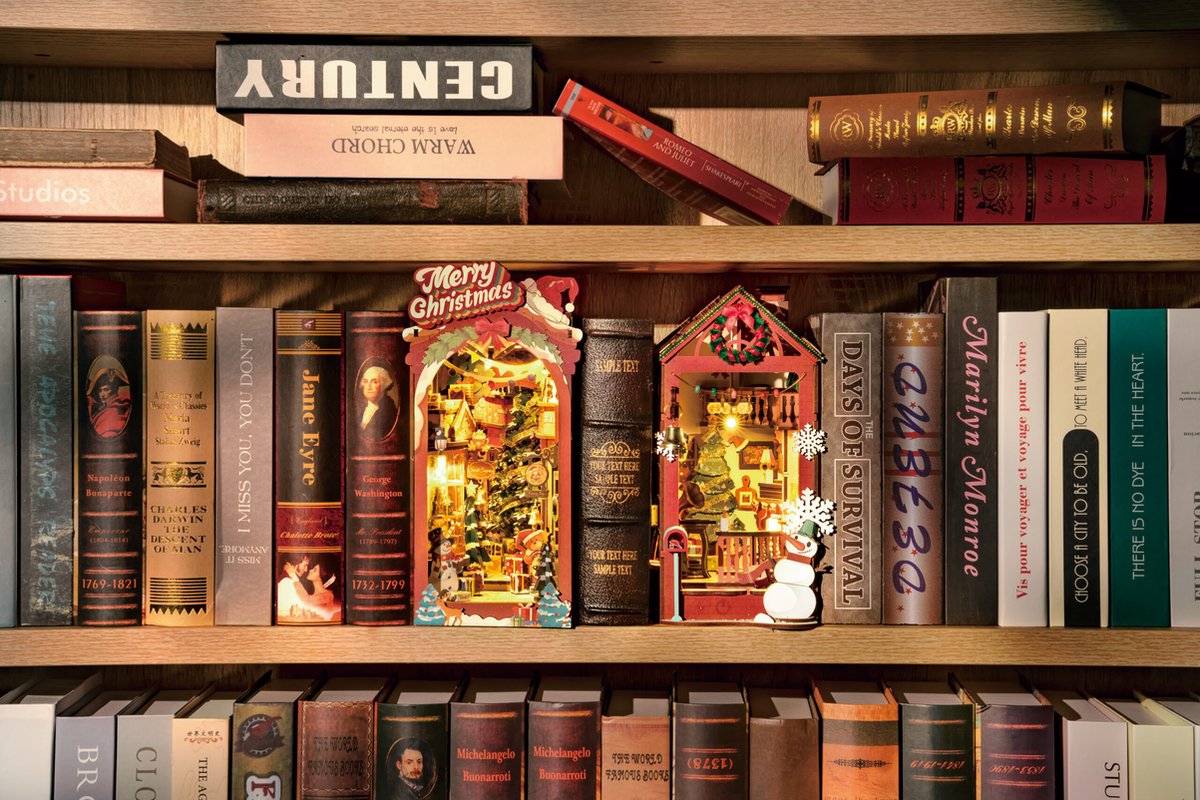 Robotime\u0020Book\u0020Nook\u0020Christmas\u0020Indoor\u0020Scene\u0020Miniatuur\u0020Modelbouw Robotime\u0020Book\u0020Nook\u0020Christmas\u0020Indoor\u0020Scene\u0020Miniatuur\u0020Modelbouw