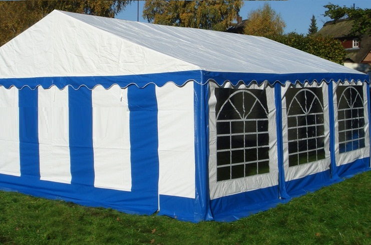 Classic\u0020Plus\u0020Partytent\u0020PVC\u00205x8x2\u0020mtr\u0020in\u0020Wit\u002DBlauw