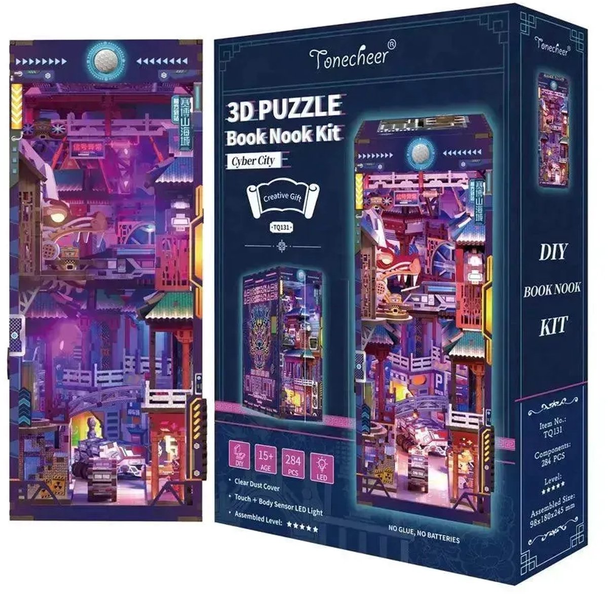 Tone\u002Dcheer\u0020Book\u0020Nook\u0020Cyber\u0020City\u0020DIY\u0020Modelbouw\u0020Knutselen Tone\u002Dcheer\u0020Book\u0020Nook\u0020Cyber\u0020City\u0020DIY\u0020Modelbouw\u0020Knutselen