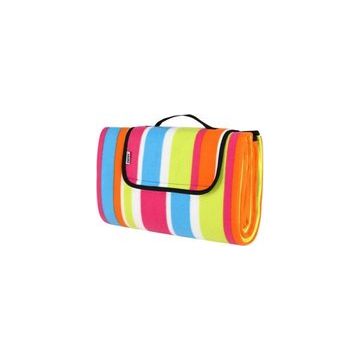 Picknickdeken met handvat - warmte-isolerend & waterdicht meer kleurig 150x195 cm