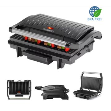Contactgrill zwart 1500W