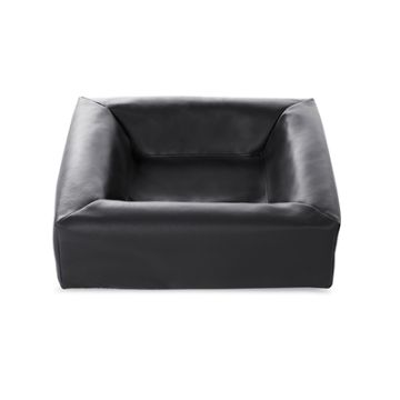 BIA BED HONDENMAND ZWART BIA-45 45X45X12 CM