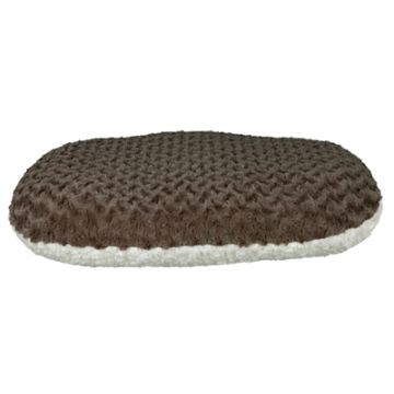 TRIXIE OVAAL KUSSEN KALINE GRIJS/WIT 77X50 CM