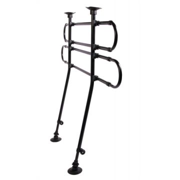 TRIXIE HONDENREK AUTO 2-DELIG ZWART 85-140X75-110 CM