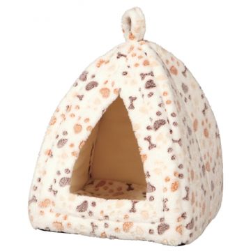 TRIXIE KATTENMAND IGLO LINGO WIT / BEIGE 32X42X32 CM
