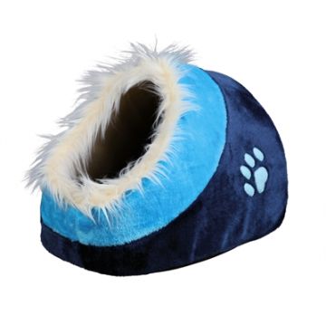 TRIXIE KATTENMAND IGLO MINOU DONKERBLAUW / BLAUW 35X26X41 CM