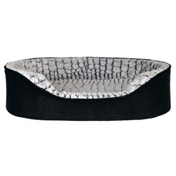 TRIXIE HONDENMAND LINO MEMORYFOAM ZWART / GRIJS 60X45 CM