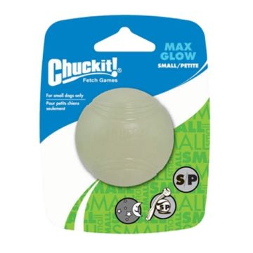 CHUCKIT MAX GLOW BAL GLOW IN THE DARK SMALL 5X5X5 CM