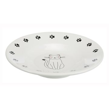 TRIXIE DRINKSCHOTEL VOOR KAT MET PLATTE NEUS 13 CM 4 ST