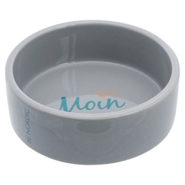 TRIXIE BE NORDIC VOERBAK KERAMIEK GRIJS 300 ML 12 CM 4 ST