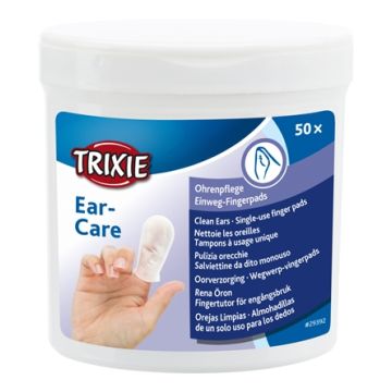 TRIXIE EAR CARE VINGERPADS 50 ST