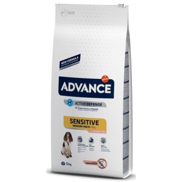 ADVANCE SENSITIVE SALMON / RICE 12 KG
