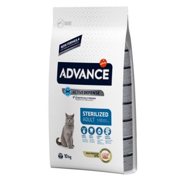 ADVANCE CAT STERILIZED TURKEY 10 KG
