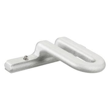 TRIXIE INZETSTUK VOOR HANGSLOT ALUMINIUM VERVOERSBOX ZILVER 5X2X8 CM 2 ST