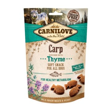 CARNILOVE SOFT SNACK KARPER / TIJM 200 GR