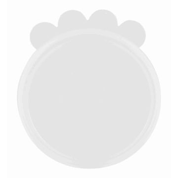 TRIXIE DEKSEL VOOR BLIK SILICONE TRANSPARANT 10,6 CM