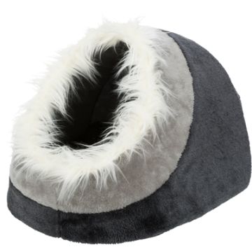 TRIXIE KATTENMAND IGLO MINOU DONKERGRIJS / LICHTGRIJS 35X26X41 CM