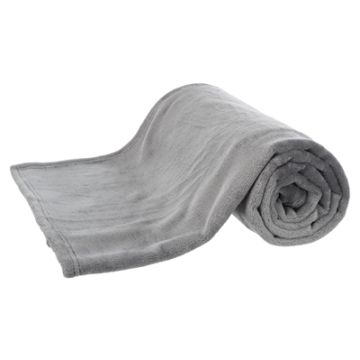 TRIXIE HONDENDEKEN KIMMY FLEECE GRIJS 150X100 CM