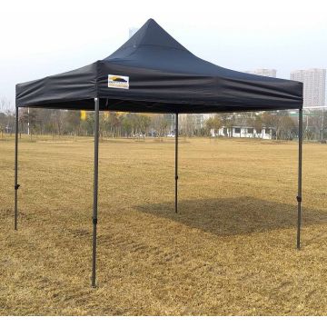Partytent Easy Up 3 x 3 meter met zijwanden in Zwart