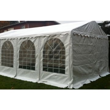 Professionele Partytent PVC 4x6x2,6 mtr in Wit