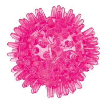 TRIXIE EGELBAL DRIJVEND TPR KNIPPERLICHT ASSORTI 5X5X5CM 3ST