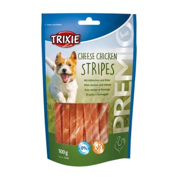 TRIXIE PREMIO CHEESE CHICKEN STRIPES 100 GR