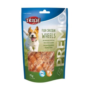 TRIXIE PREMIO FISH CHICKEN WHEELS 75 GR 6 ST