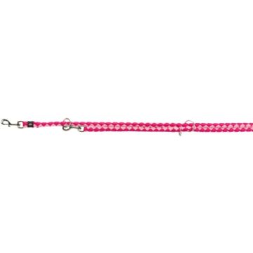 TRIXIE HONDENRIEM CAVO REFLECT VERSTELBAAR FUCHSIA 200X1,2 CM