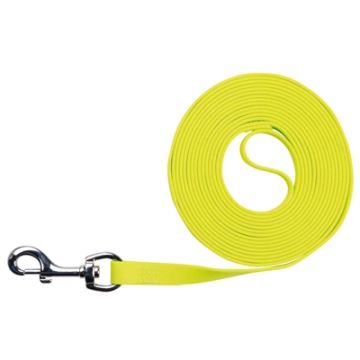 TRIXIE HONDENRIEM EASY LIFE SLEEPLIJN NEON GEEL 5 MTRX1,7 CM