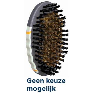 TRIXIE VERZORGINGSBORSTEL KUNSTSTOF / NYLON & MESSINGPINNEN 12X7 CM 3 ST