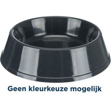 TRIXIE VOERBAK / WATERBAK KAT KUNSTSTOF ASSORTI 12 CM 200 ML 4 ST