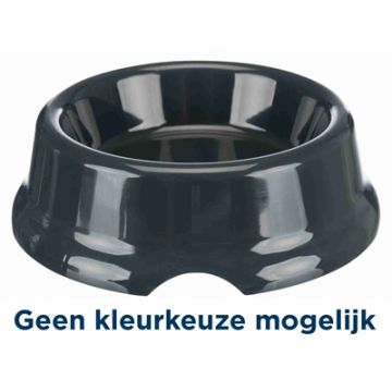 TRIXIE VOER / WATERBAK LICHTGEWICHT KUNSTSTOF ASSORTI 14X14 CM 500 ML 4 ST