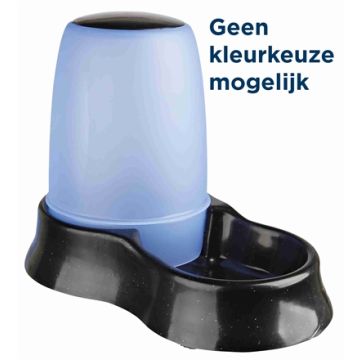 TRIXIE VOER- EN WATERDISPENSER KUNSTSTOF ASSORTI 28X17X20 CM 1,5 LTR 2 ST