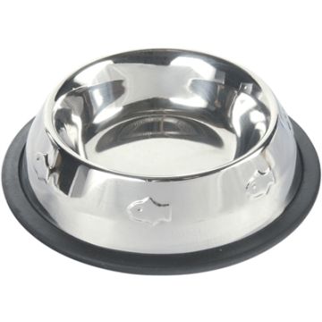 TRIXIE VOERBAK / WATERBAK RVS 15 CM 200 ML 4 ST