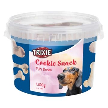 TRIXIE COOKIE SNACK MINI BONES 2X1,3 KG