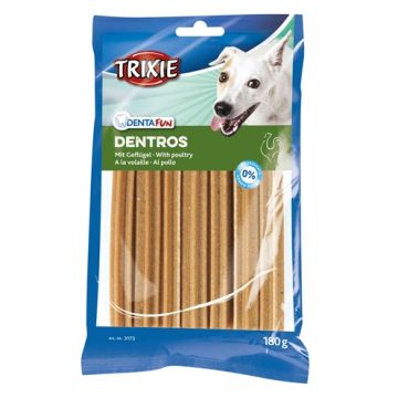 TRIXIE DENTA FUN DENTROS GEVOGELTE 18X180 GR 7 ST