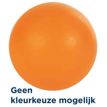 TRIXIE NATUURRUBBER BAL ZONDER GELUID ASSORTI 8 CM 3 ST