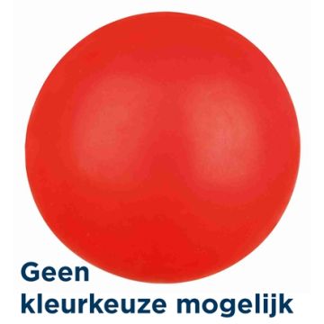 TRIXIE NATUURRUBBER BAL DRIJVEND / ZONDER GELUID ASSORTI 7X7X7 CM 3 ST