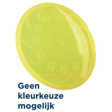 TRIXIE DOG DISC DRIJVEND TPR ASSORTI 22X22X22 CM 3 ST