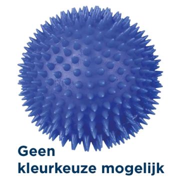 TRIXIE VINYL EGELBAL MET GELUID ASSORTI 10CX10X10 CM 3 ST