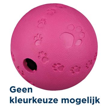 TRIXIE NATUURRUBBER SNACKBAL ASSORTI 6X6X6 CM 3 ST