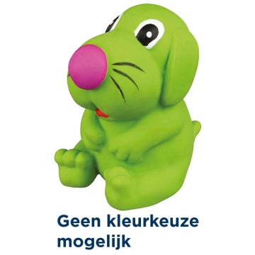 TRIXIE LATEX HOND MET GELUID ASSORTI 8 CM 4 ST