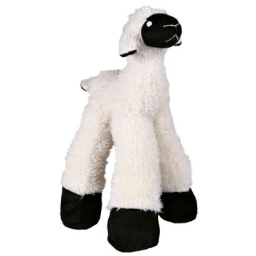 TRIXIE PLUCHE LANGBEEN SCHAAP MET GELUID EN RATEL 30 CM